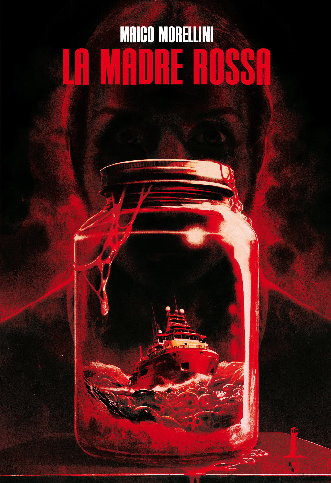 Copertina del romanzo La madre rossa