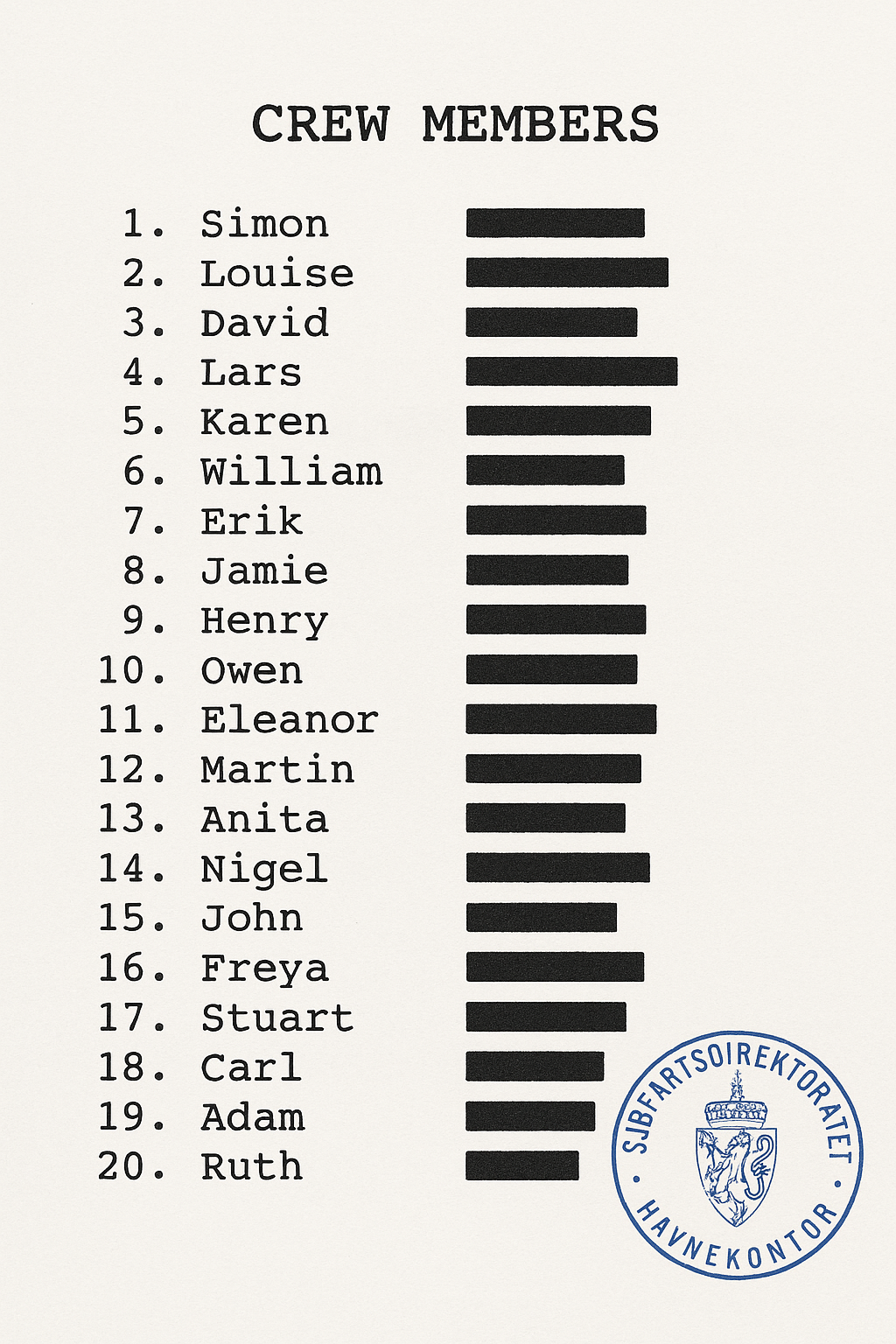 RSS Arthur Dee in navigazione